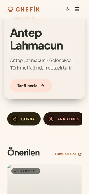 Chefik ekranı