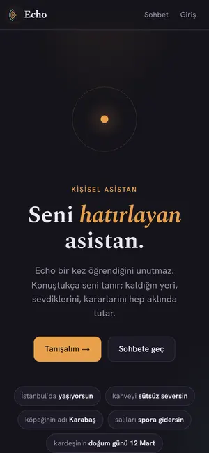 Echo ekranı