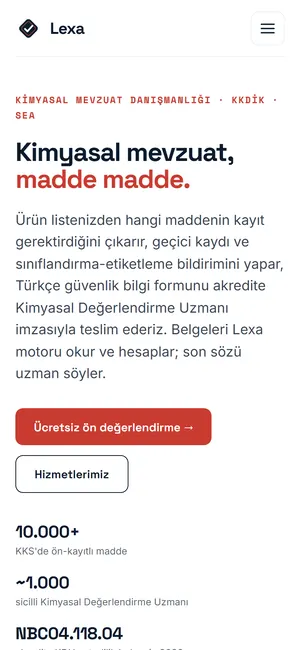 Lexa ekranı