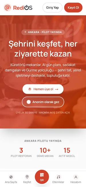 RediOS-C ekranı
