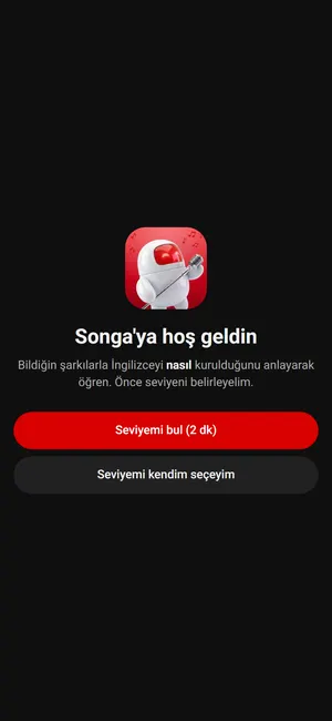 Songa ekranı
